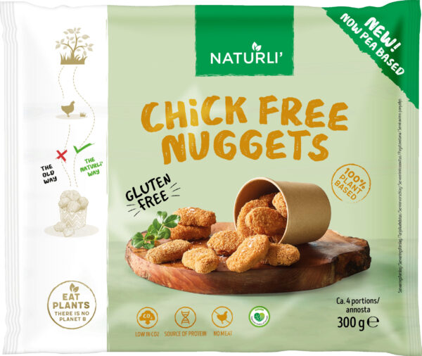 NATURLI CHICK FREE NUGGETS 300 GR / Sverige