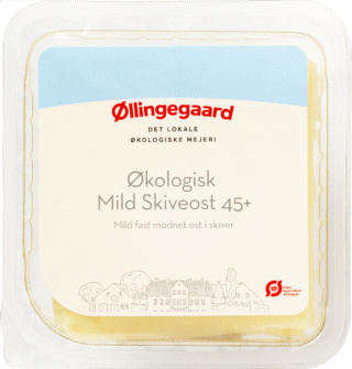 SKIVEOST MILD 45+ ØKO 180 GR / Danmark