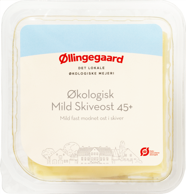SKIVEOST MILD 45+ ØKO 180 GR / Danmark