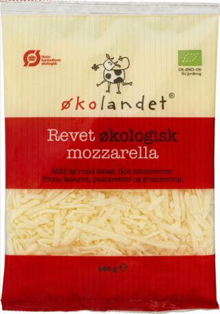 ØKOLANDET MOZZA REVET ØKO 140 G