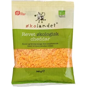 ØKOLANDET RØD CHEDDAR REV - 140g