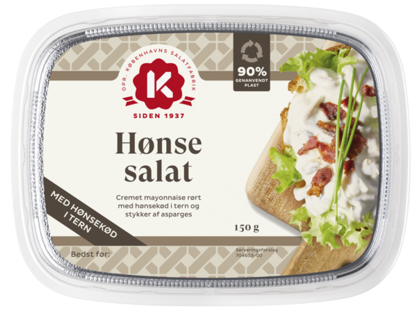 K-SALAT HØNSESALAT 150 GR / Danmark