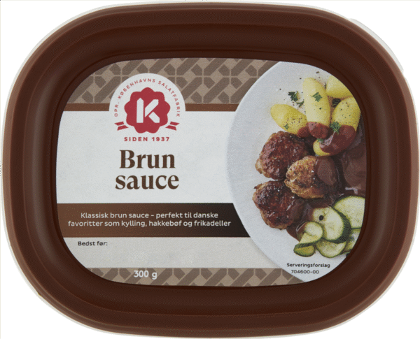 K-SALAT BRUN SAUCE 300 GR / Danmark