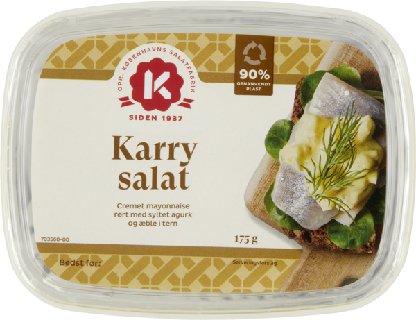 K-Salat Karry Salat  150 g / Danmark