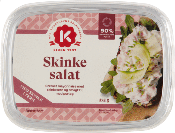K-SALAT SKINKESALAT 150 GR / Danmark