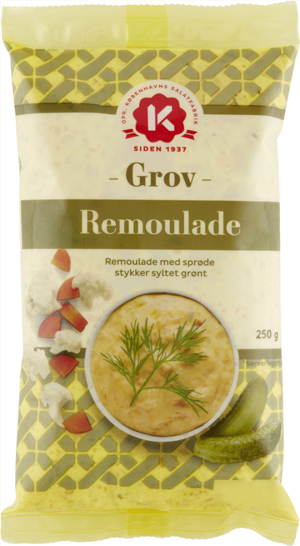 K-SALAT REMOULADE GROV 250 GR / Danmark