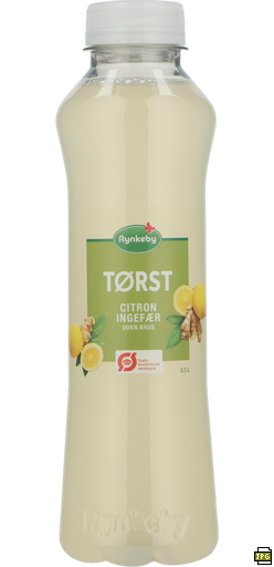 Rynkeby tørst citron ingfær