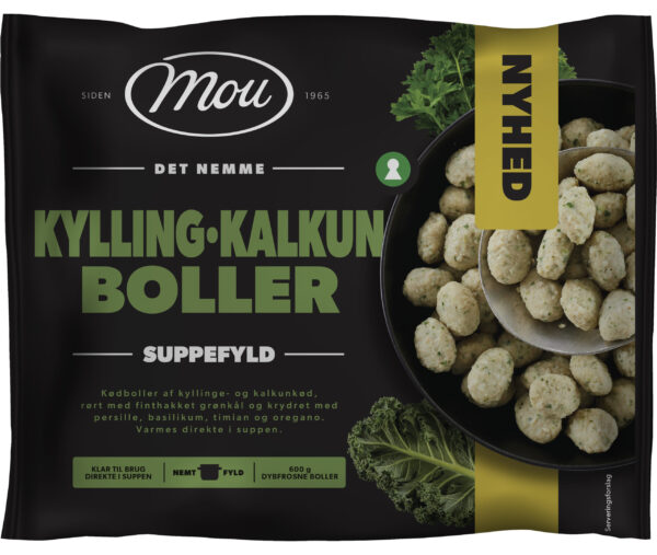 MOU KYLLING-KALKUN-BOLLER