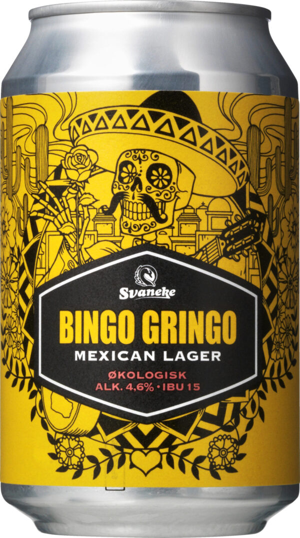 Mexican Lager SVANEKE BINGO GRIN 4,6%ØKO 33cl