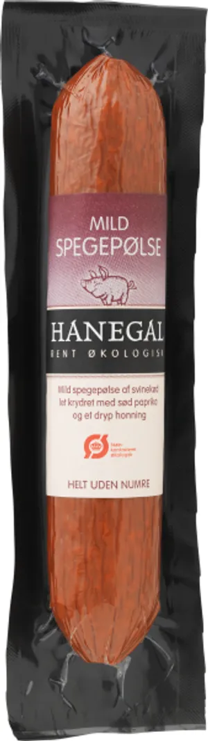 Hanegal g Spegepølse Mild Glf øko 200g