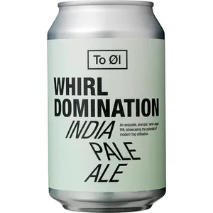 Til øl hvirvler dominans 0,33 l