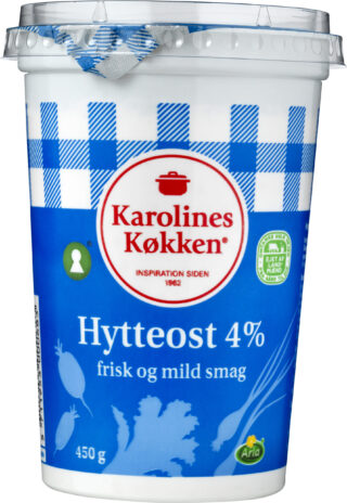 Kk Hytteost Naturel 4 % 450g