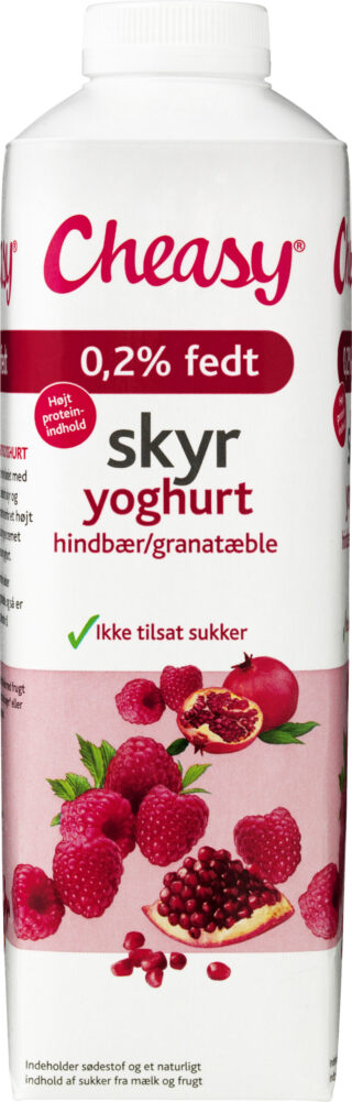 CHEASY SKYR HINDB GRANATÆB 1000 GR / Danmark