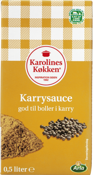 KK KARRYSAUCE 5% 500 ML / Danmark