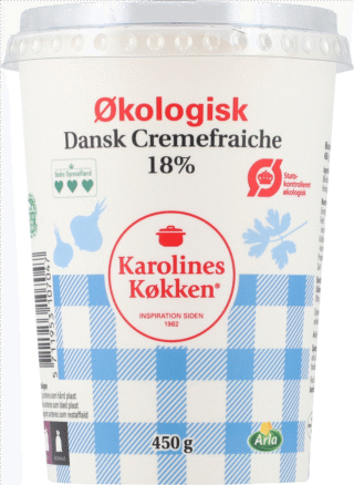 KK CR.FRAICHE 18% ØKO 450 GR / Danmark