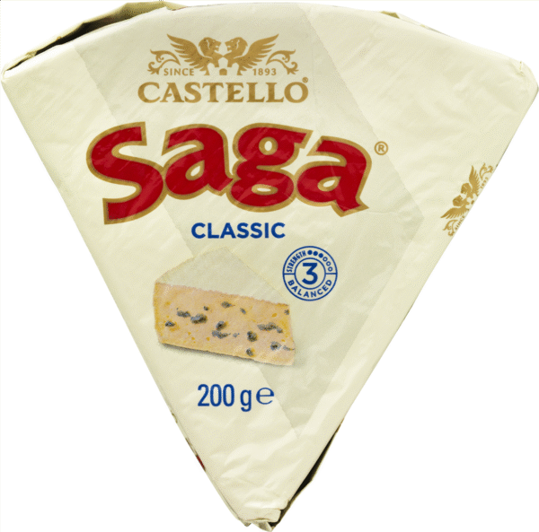SAGA CLASSIC, HVID & BLÅ 200 GR / Danmark