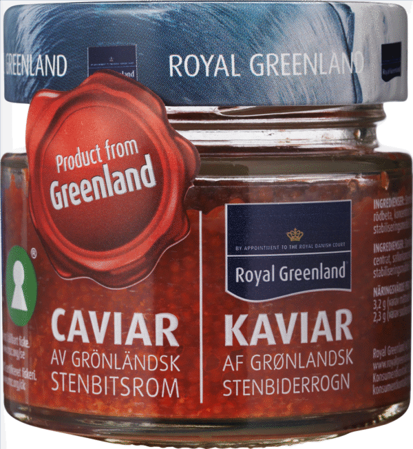 RG STENBIDERROGN RØD 75 GR / Grønland