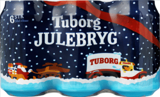 TUBORG JULEBRYG 6X33 CL DS 198 CL / Danmark