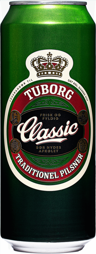 TUBORG CLASSIC 4,6% 50 CL / Danmark