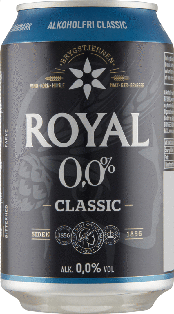 ROYAL CLASSIC 0,0% 33 CL / Danmark