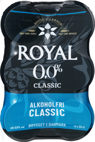 Royal Export pilsner  6-pak 1,98 l og 5,4% vol
