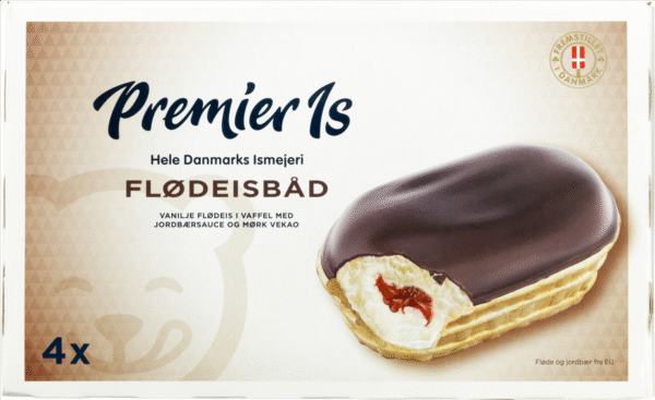 Premier Flødeis Isbåd 4 St / Danmark