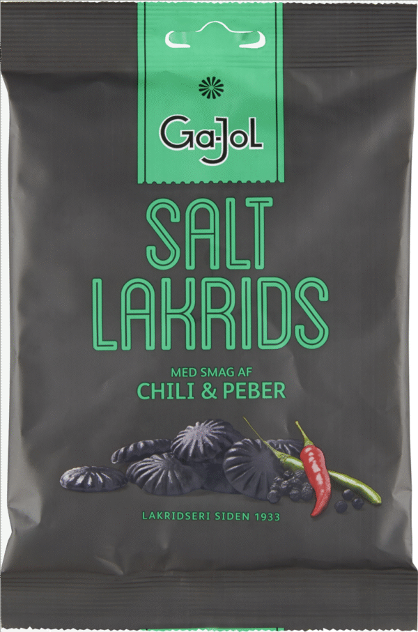 GA-JOL LAKRIDS CHILI&PEBER 140 GR / Danmark