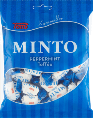 TOMS MINTO TOFFEES KARMEL 160 GR / Danmark