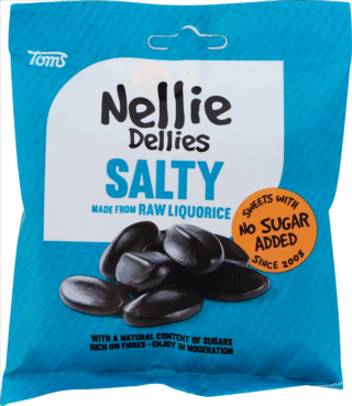 NELLIE DELLIE SALT LAKRIDS 90 GR / Danmark