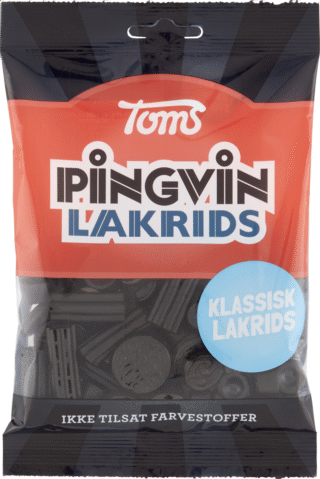 TOMS PINGVIN LAKRIDS 110 GR / Danmark
