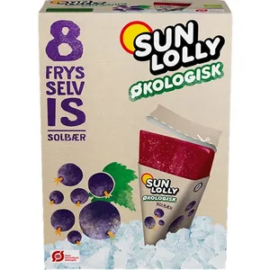 Sun Lolly solbær øko 0,48 liter