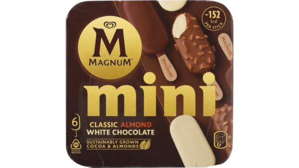 ❄️Ispinde mini Classic, Almond & White, Magnum 330 ml