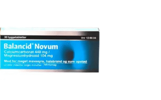 BALANCID NOVUM TYGGETABL