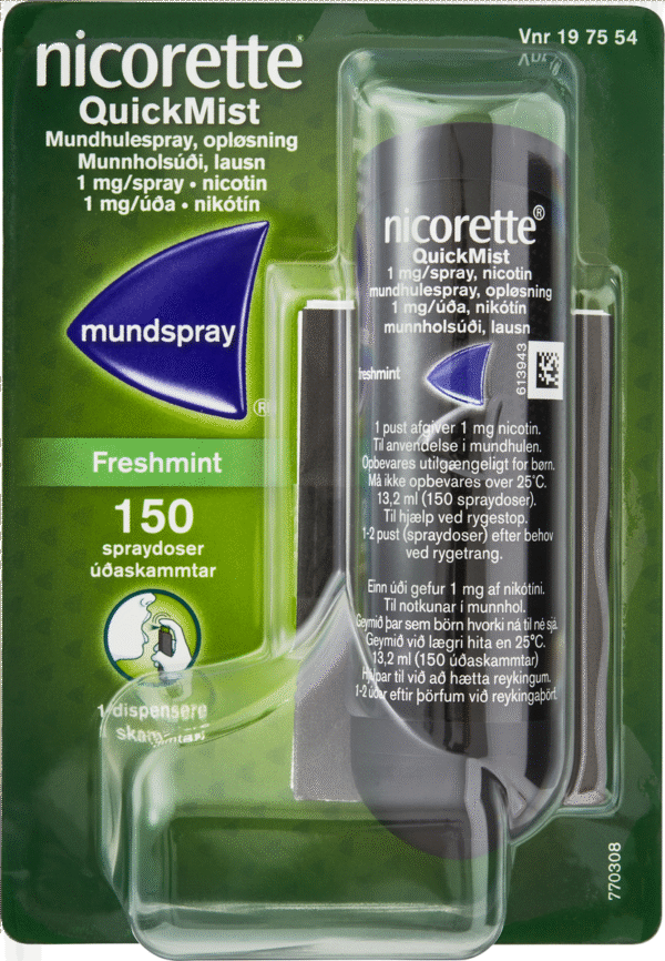 Nicorette QuickMist Mundspray 1,00 stk