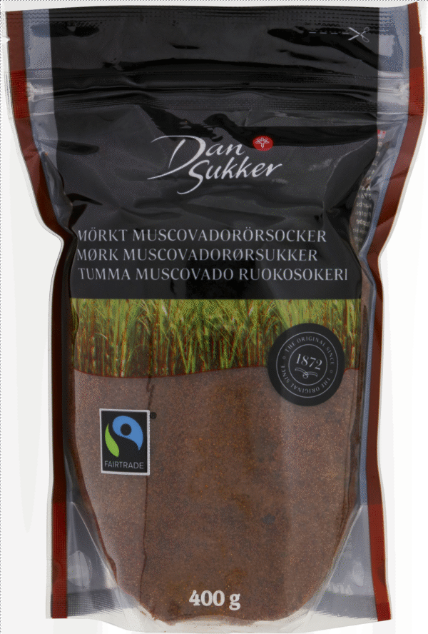 DANSUKKER MUSCOVADO MØRK 400 GR / Mauritius