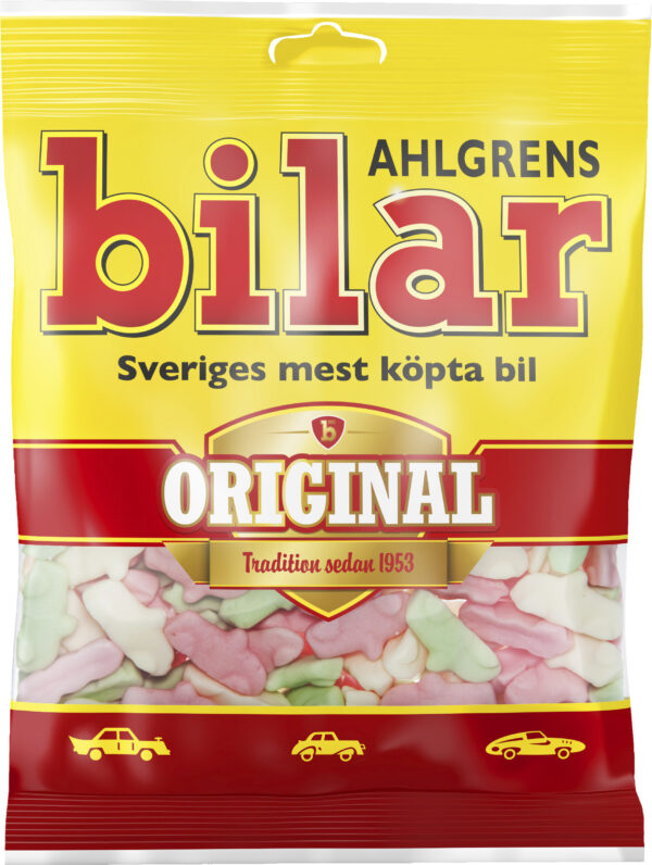 Ahlgrens Biler Original 125,00 g