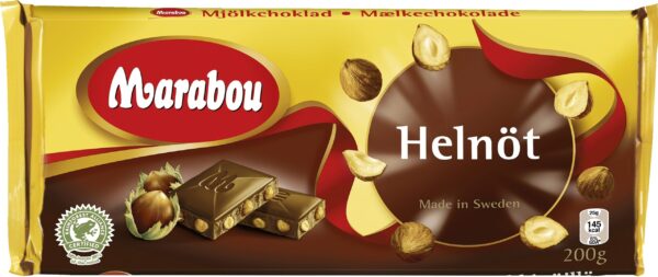 MARABOU HELNØD 200 G