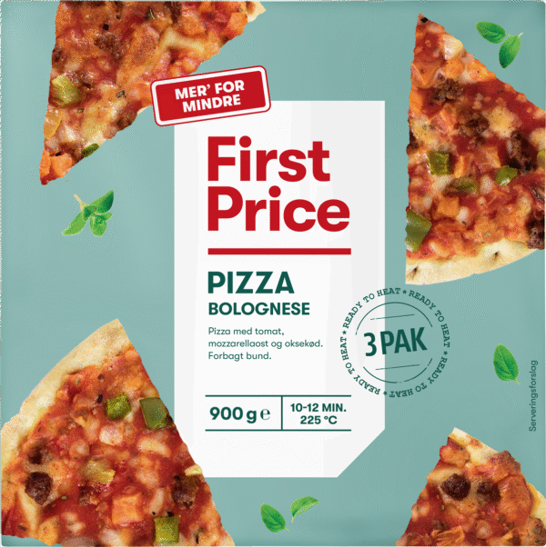 FP PIZZA BOLOGNESE 3X300G 900 GR / Tyskland