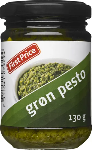 Pesto m. basilikum, First Price 130 g