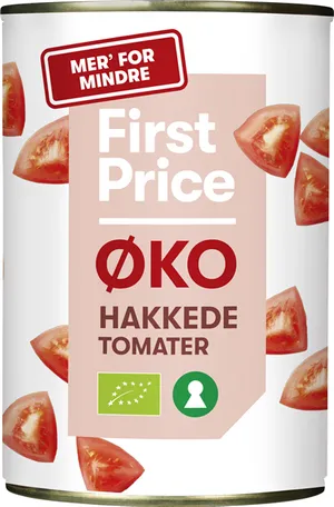 First Price Hakkede Tomat Øko 400g