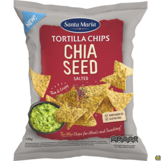 S.M. Tortilla Chips Chia Seed 130 g / Spanien