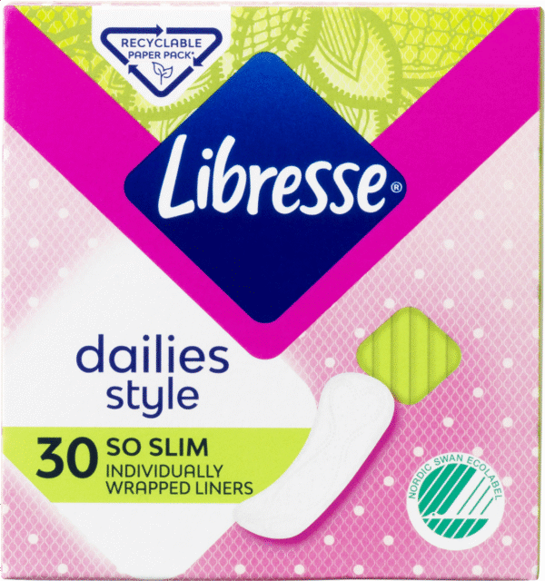 LIBRESSE TRUSSEINDLÆG SLIM 30 ST / Slovakiet
