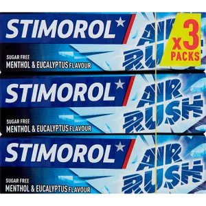 Stimorol Tyggegummi Menthol & Eucalyptus 3-pak