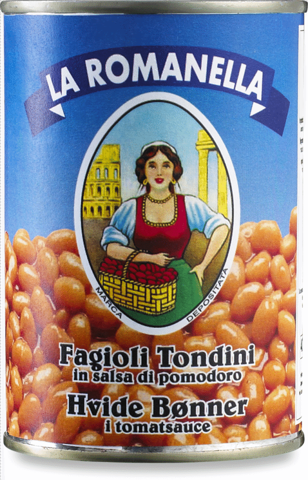 BAKED BEANS, TOMATOSAUCE 425 GR / Italien