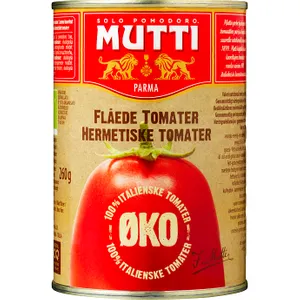 Mutti Øko. flåede tomater 400,00 g