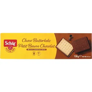 Schär Kiks m. chokoladeovertræk glutenfri