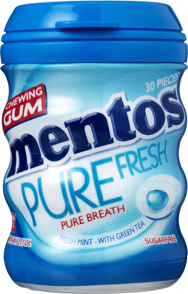 MENTOS GUM PURE FRESH MINT 60 GR / Tyrkiet