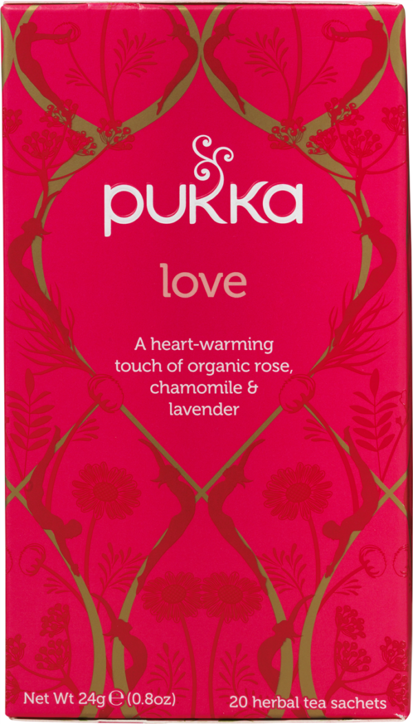 Pukka Urtete Love Te øko 20 ST / Sri lanka