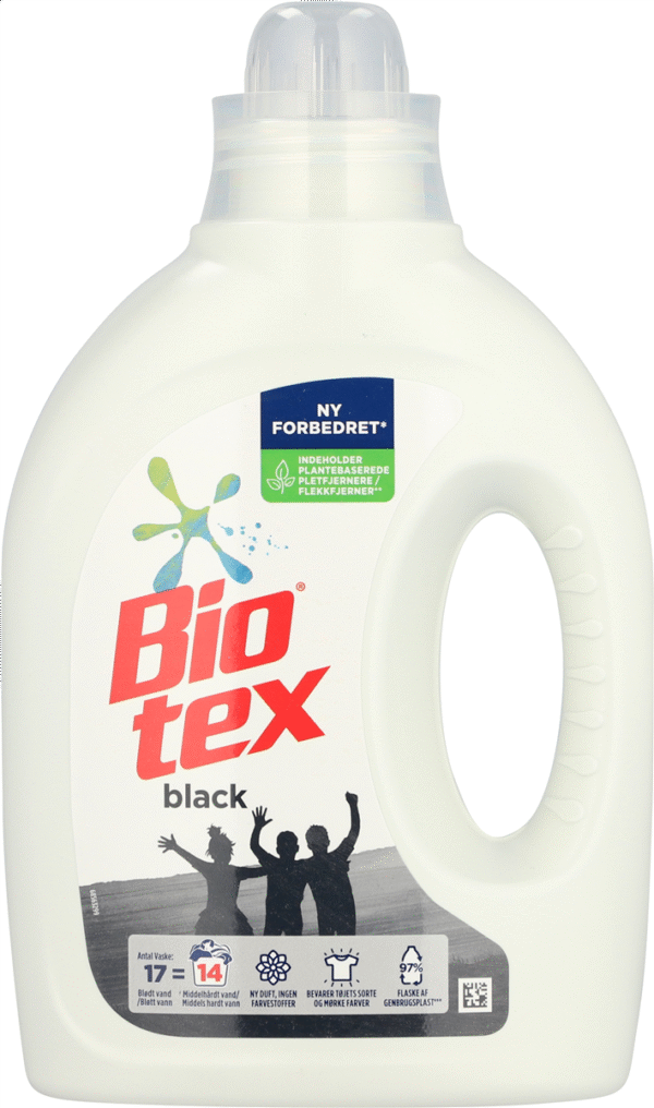 BIO-TEX FLYD. VASK BLACK 700 ML / Danmark