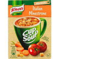 KNORR CUP MINESTRONE 3X19G